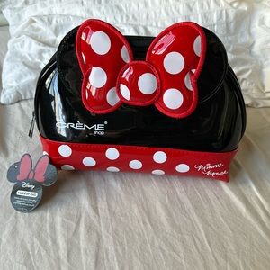 Crème Shop x Disney Minnie Mouse Red Makeup Bag